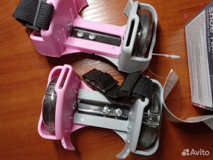 Ролики на обувь для девочки