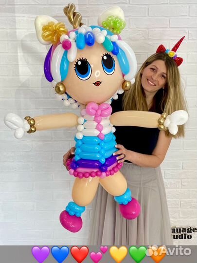 Фигуры из воздушных шаров. Гелиевые шары