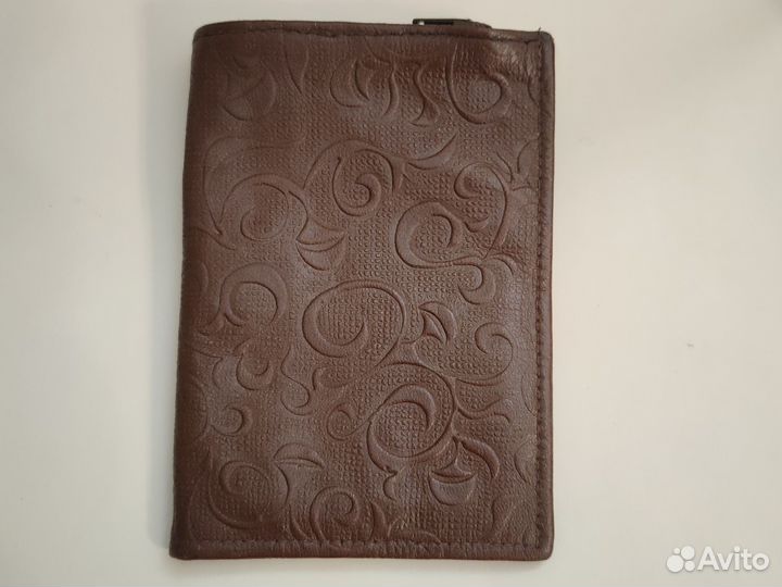 Бумажник кожаный купюрница винтаж