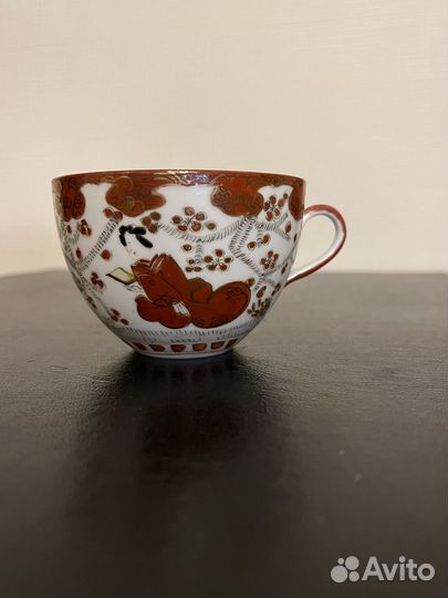 Чашка фарфоровая ремесленная Япония