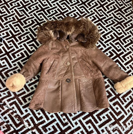 Дубленка для девочки