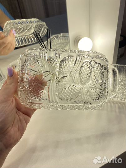 Конфетница СССР сосновые шишки