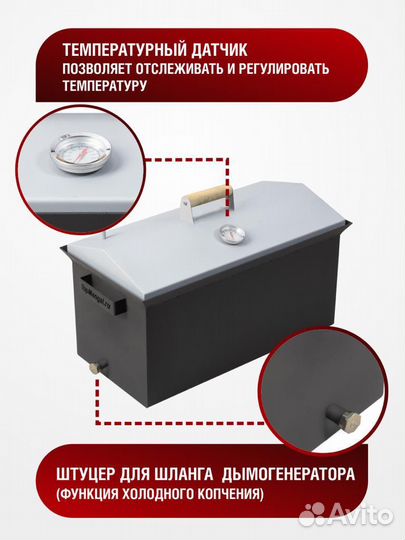 Коптильня горячего копчения