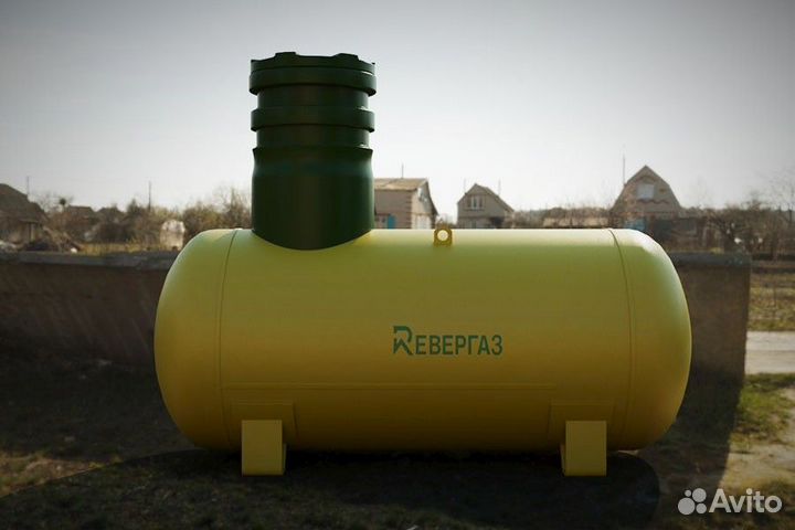 Газгольдер Ревергаз 5000 л. под ключ