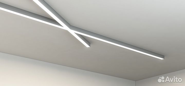 Линейный светильник накладной от производителя