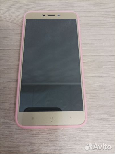 Силиконовый чехол на Xiaomi Redmi 4X цвет розовый