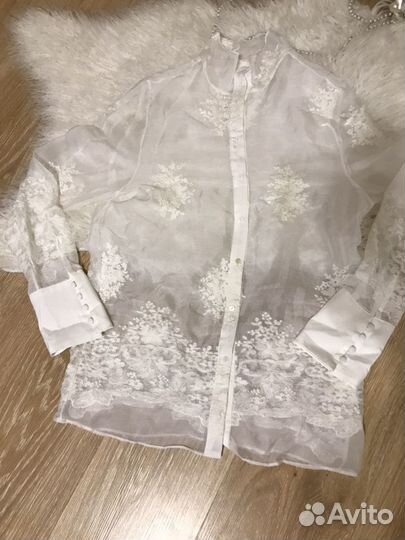 Блузка кружевная новая