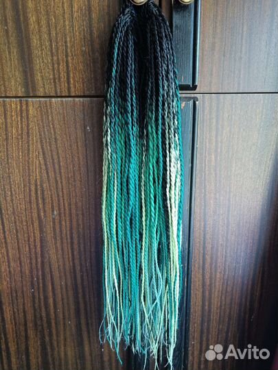 Готовый комплект синегальские косички