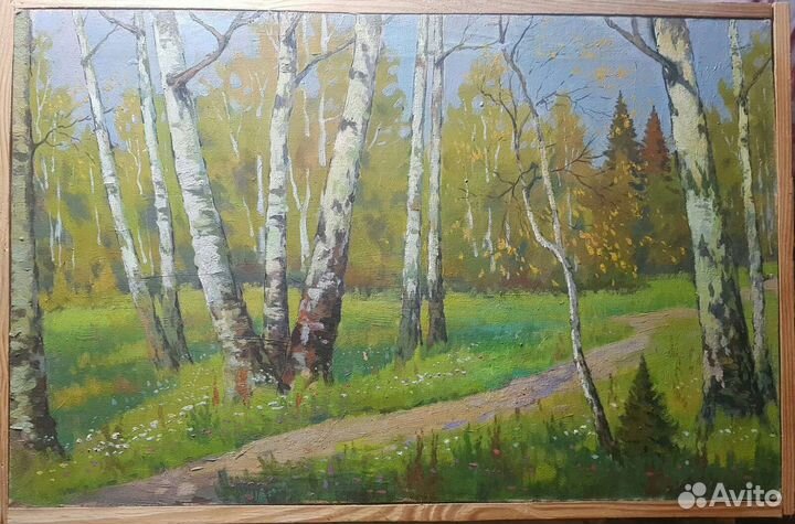 Картина маслом на холсте пейзаж