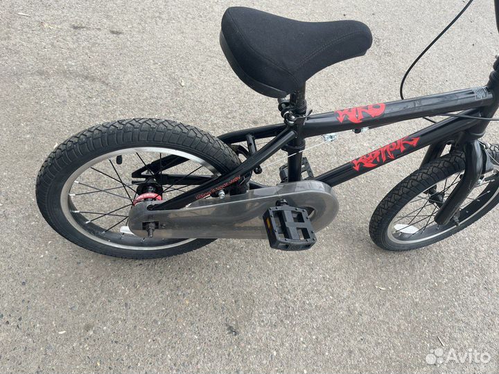 Велосипед детский 16 rico rush hour черный