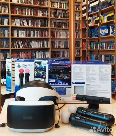 Sony PlayStation VR +камера+мувы