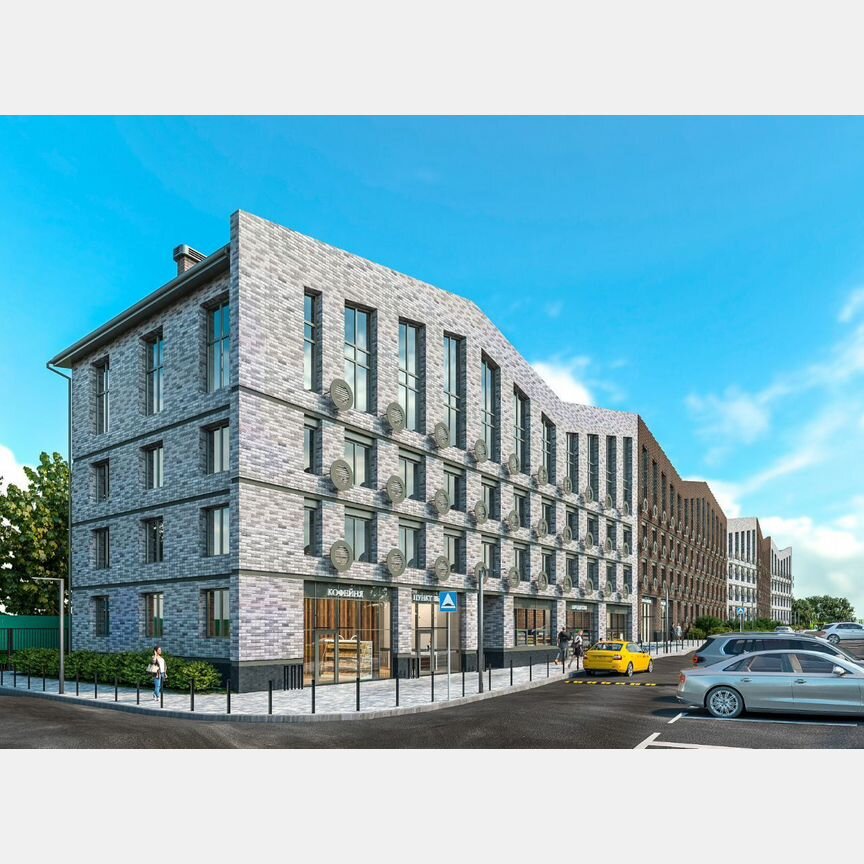 Квартира-студия, 28,1 м², 2/4 эт.