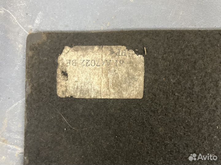 Ковер пол багажника Ford Fusion 1.4