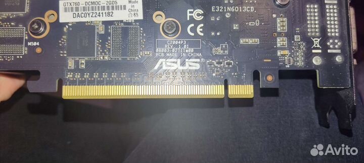 Видеокарта GTX 760 2 Gb