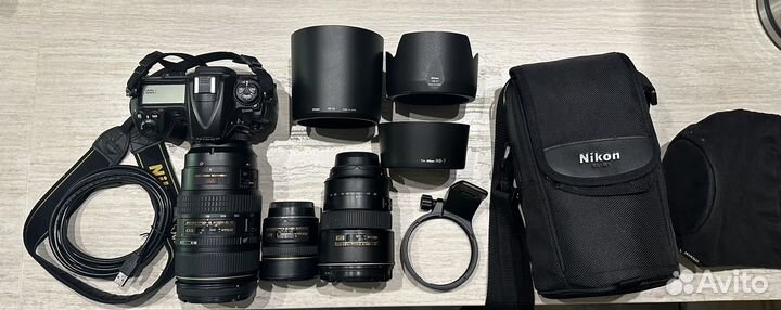 Продам Nikon D300 и обьективы 10.5, 17-55, 80-400