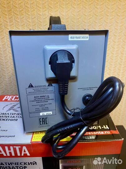 Стабилизатор напряжения ресанта асн-2000/1-Ц