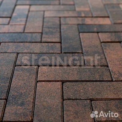 Тротуарная плитка Steingot,ColorMix,Новый Город 40