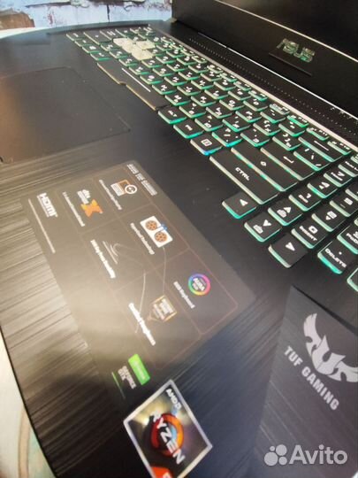 Игровой ноутбук asus tuf gaming/ Экран 17 дюймов