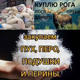 Подушка пух перо