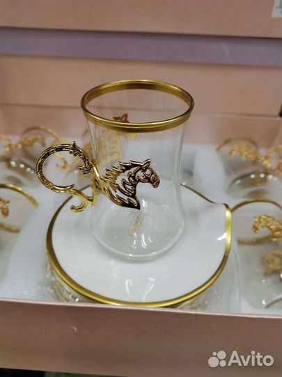 Набор армуды с блюдцем