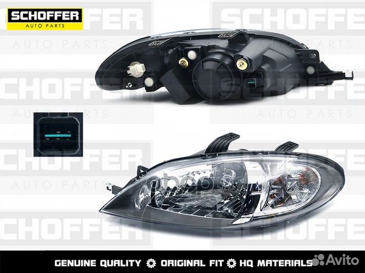 Фара левая Chevrolet Lacetti 5D 04/Ravon Gentr