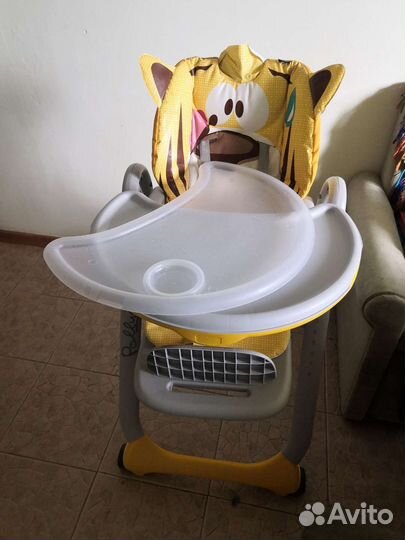 Стульчик для кормления chicco polly