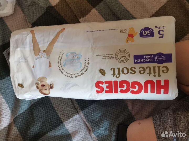 Подгузники huggies elite soft 5 трусики