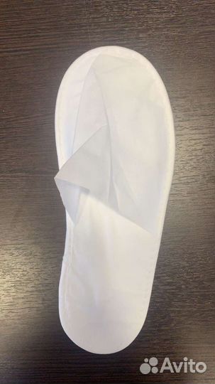 Тапочки одноразовые флизелиновые