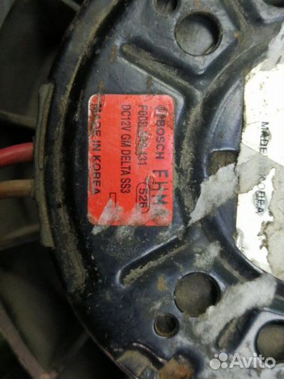 Вентилятор радиатора Chevrolet Cruze 2009-2015