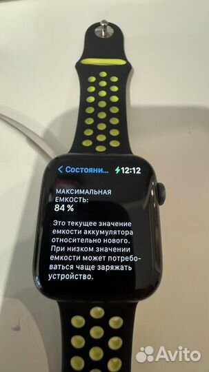 Часы apple watch 6 44 mm nike