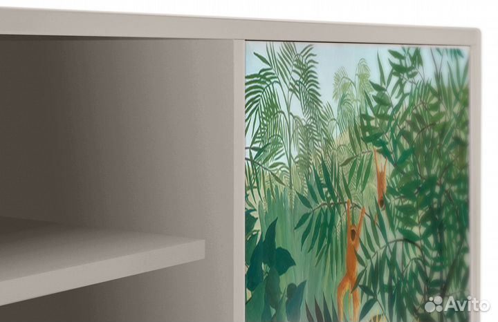 Тв-тумба T2 - Сатин - Jungles in Paris