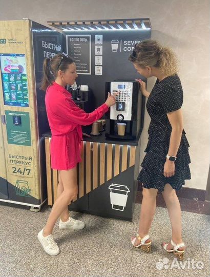 Кофейный и снековый автомат