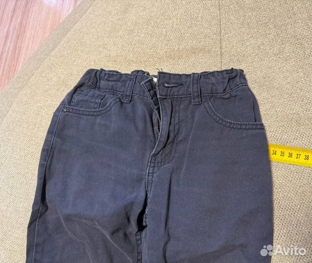 Штаны джинсы детские на рост 134