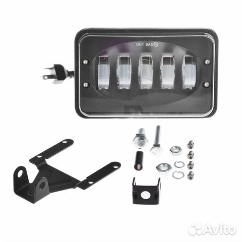 Фара 50в светодиодная с линзой