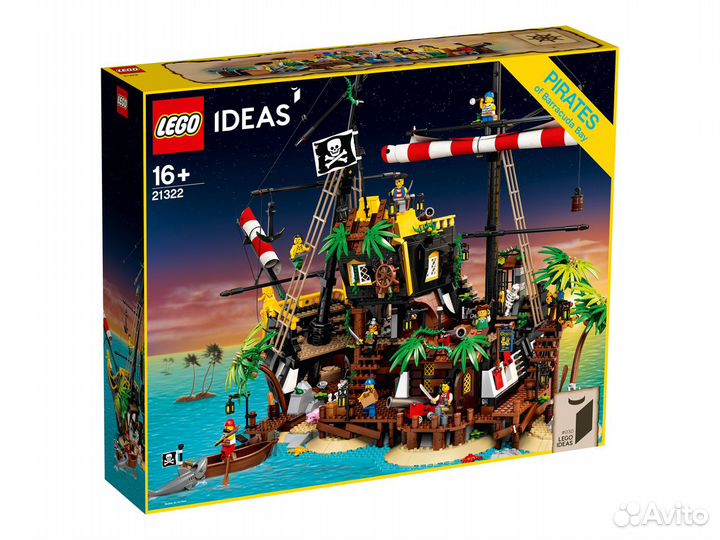 Конструктор lego Ideas 21322 Пираты Залива Баррак
