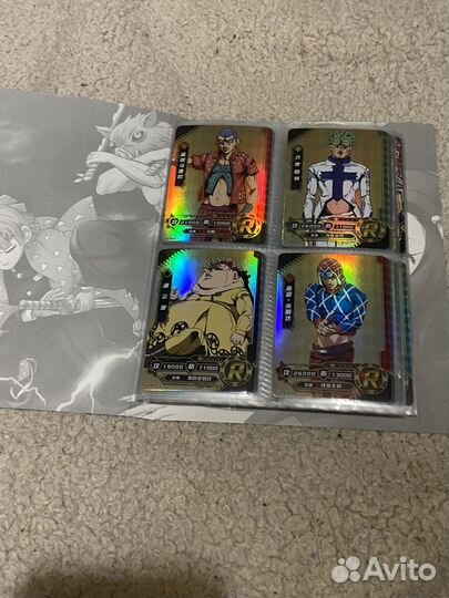 Карточки джоджо