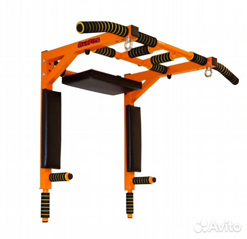 Турник 3в1 40х40 Premium Оранжевый