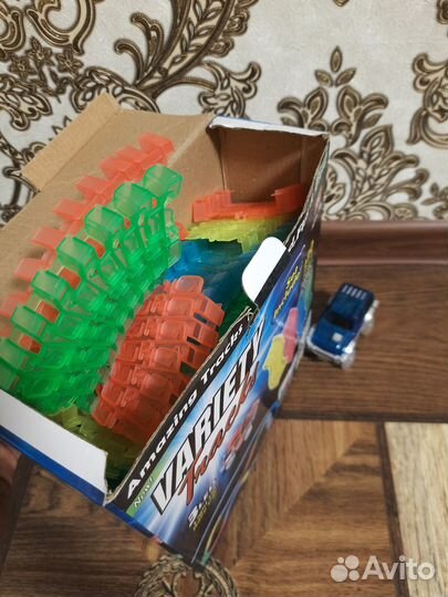 Гибкий трек с машинками