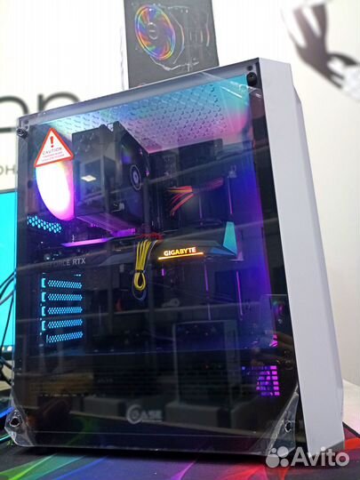 Игровой компьютер i3 12100F/SSD 500Gb/RTX 4060 8Gb