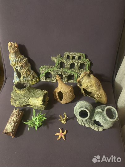 Грот для аквариума