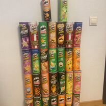 Коллекция пачек pringles