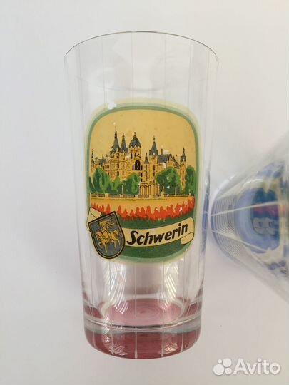 Стаканы тонкостенные 2 штуки ГДР