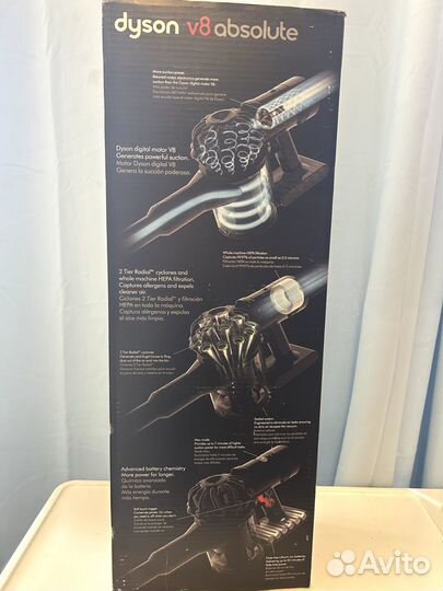 Новый Пылесос Dyson V8 Absolute