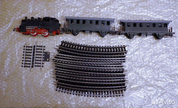 Железная дорога с паровозиком 16,5 мм, электровозы