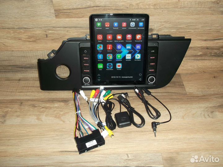 Магнитола Kia Rio 4 Tesla Android