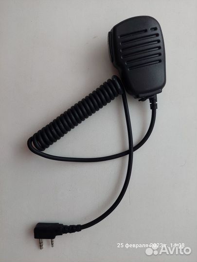 Тангента (микрофон) для рации, разъем типа Kenwood