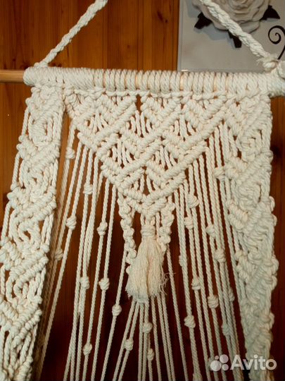 Гамак для кошек подвесной/макраме