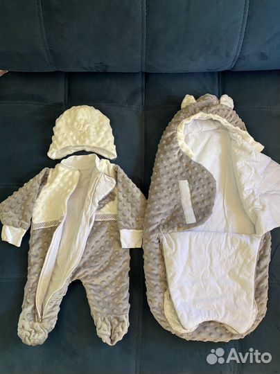 Конверт на выписку для мальчика весна осень