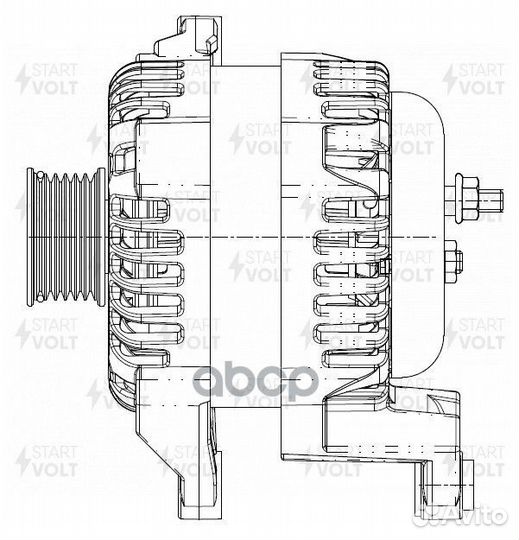 Генератор для а/м Патриот (19) с дв