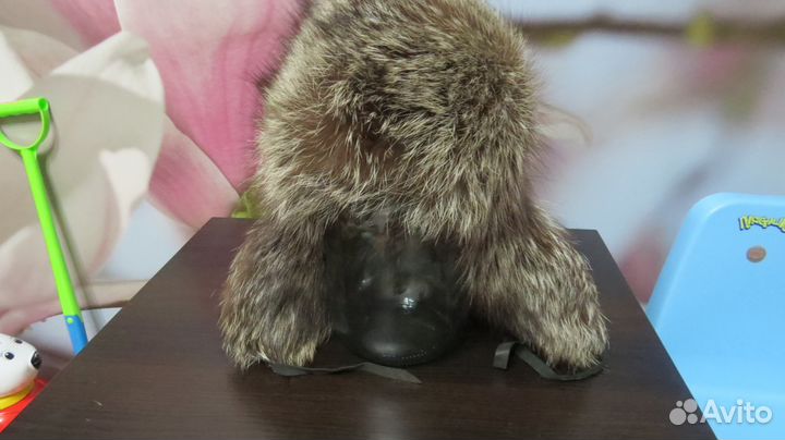 Шапка-ушанка меховая